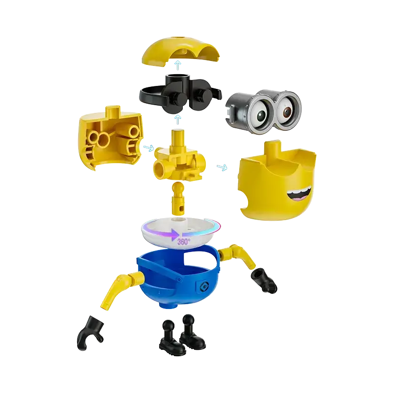Blokees Minion preCOOL Jelly Factory Series (Box of 8 Individually Boxed)