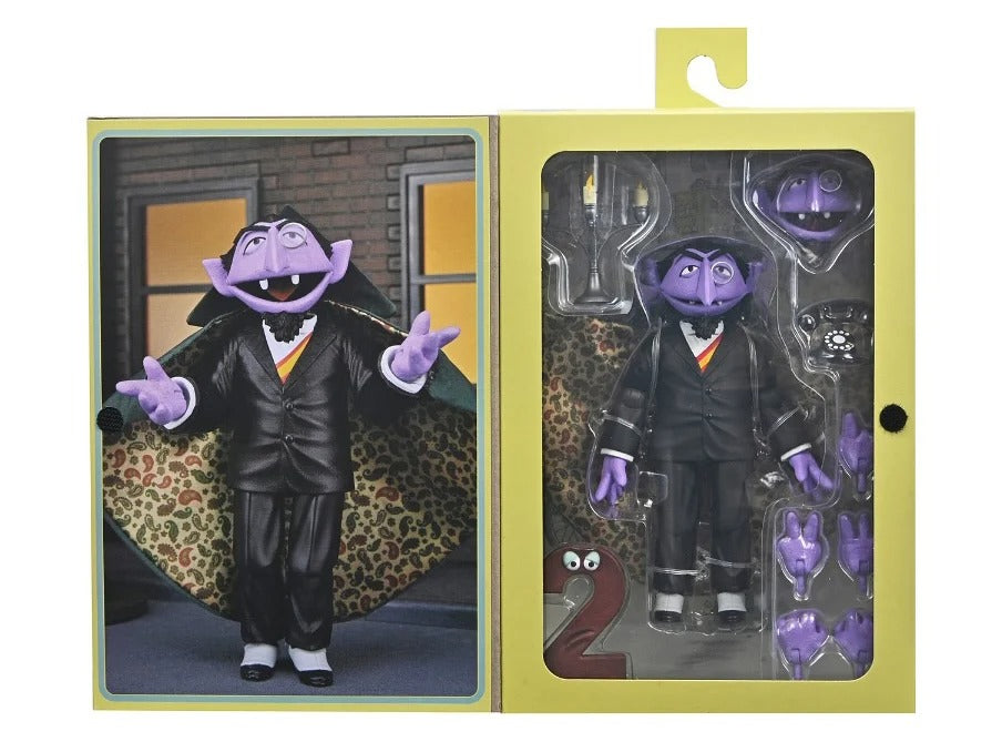 NECA Sesame Street Ultimate The Count