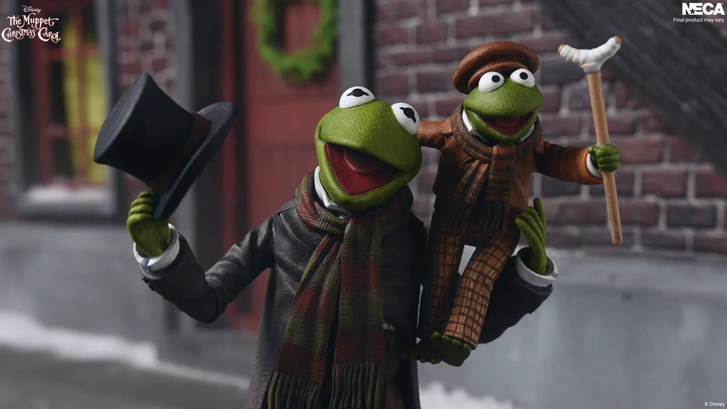 NECA The Muppets Ultimate Kermit as Bob Cratchit (Muppet Christmas Carol)