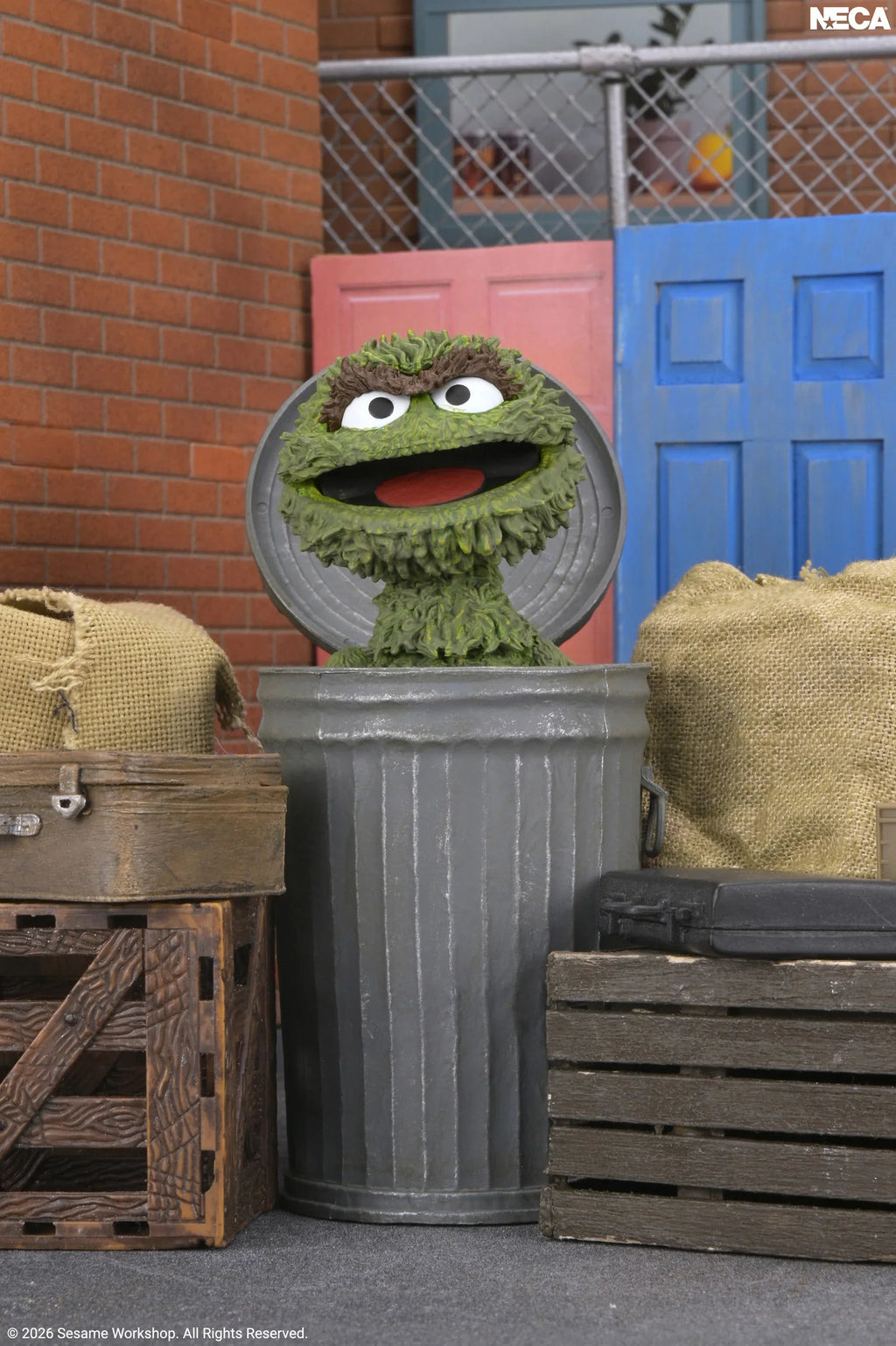 NECA Sesame Street Ultimate Oscar the Grouch