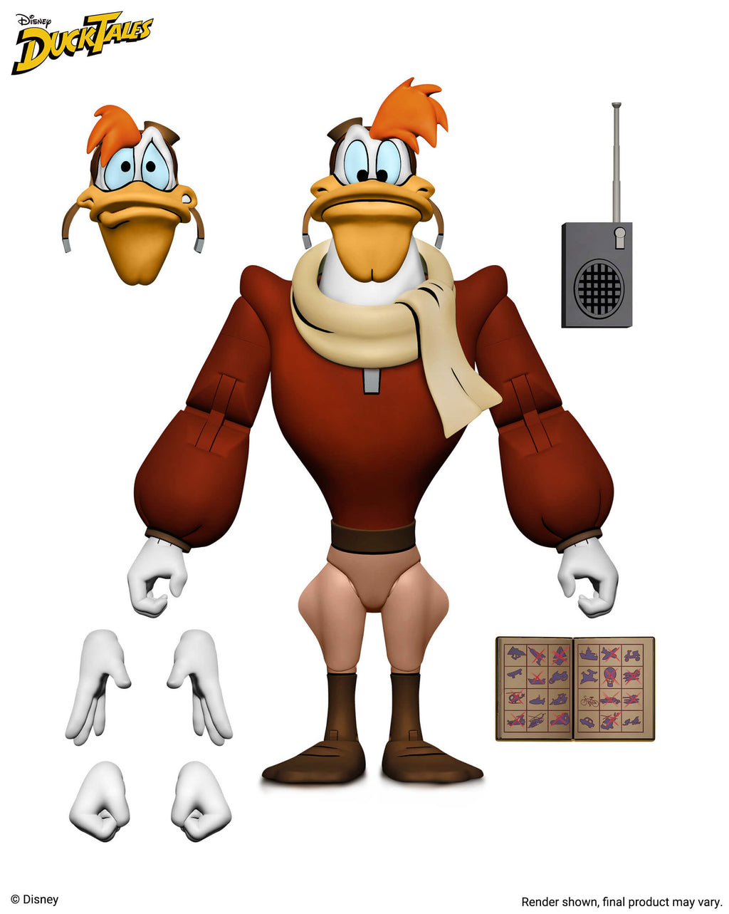 NECA DuckTales Ultimate Launchpad McQuack