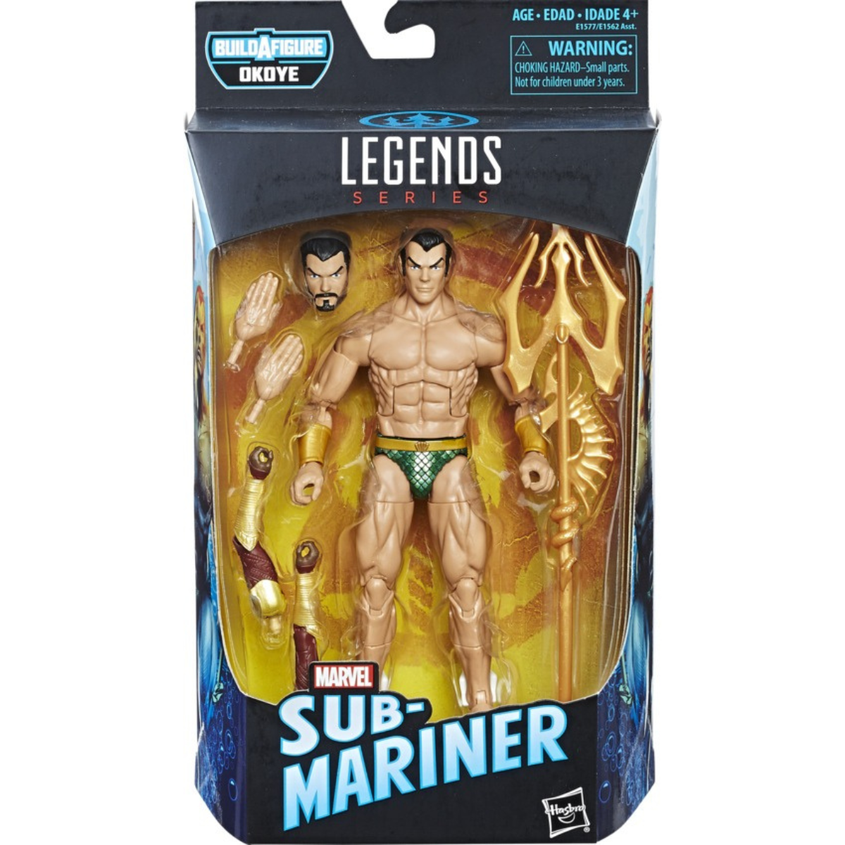 Marvel Legends Sub Mariner (Okoye BAF) - Pre-Owned / In Box