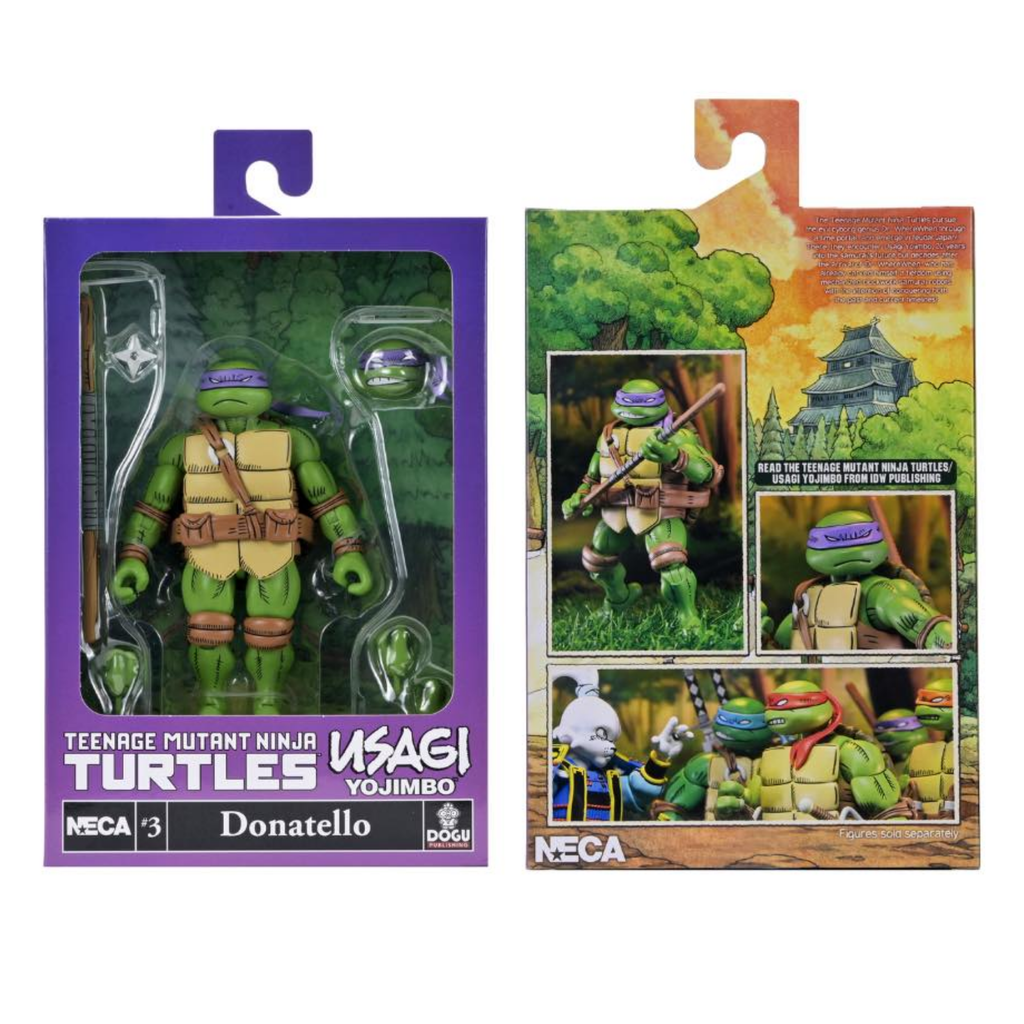 NECA Teenage Mutant Ninja Turtles X Usagi Yojimbo Ultimate Donatello