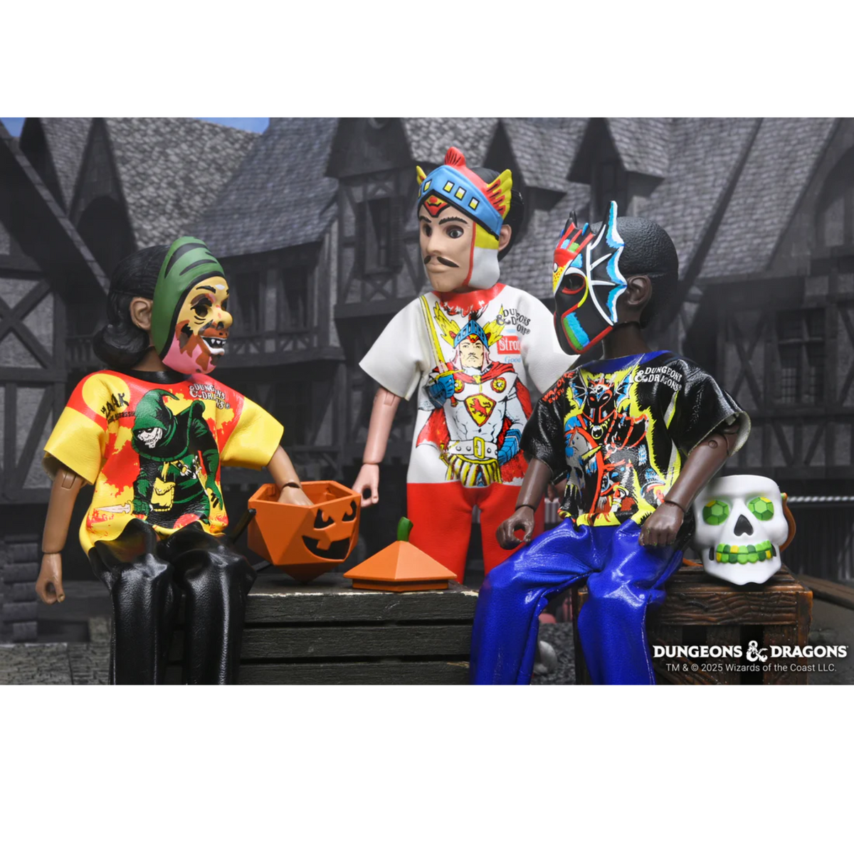 NECA Ben Cooper x Dungeons & Dragons Costume Collection Set of 3 (6" Clothed Figures)