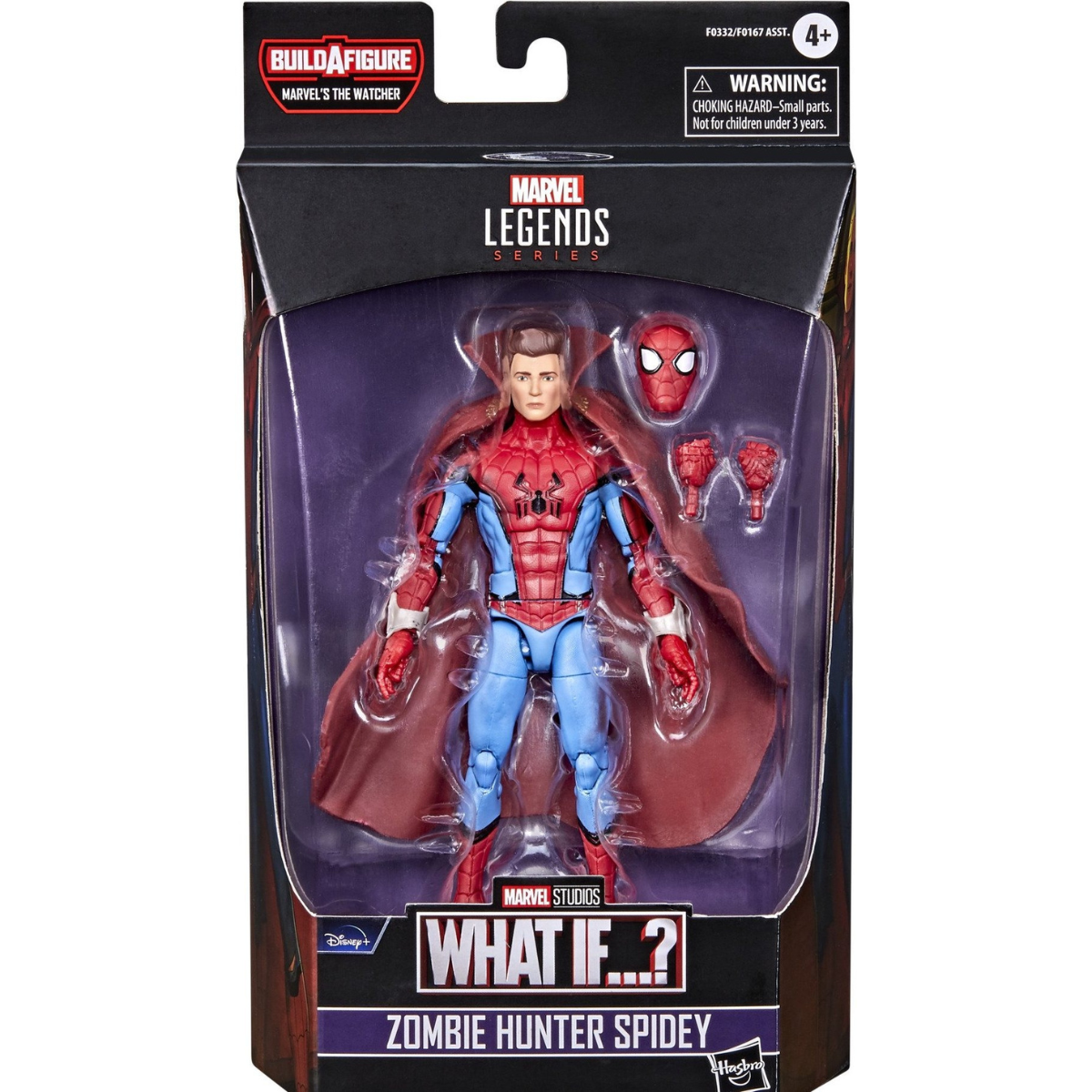 Marvel Legends Zombie Hunter Spidey (Watcher BAF) - Pre-Owned / In Box