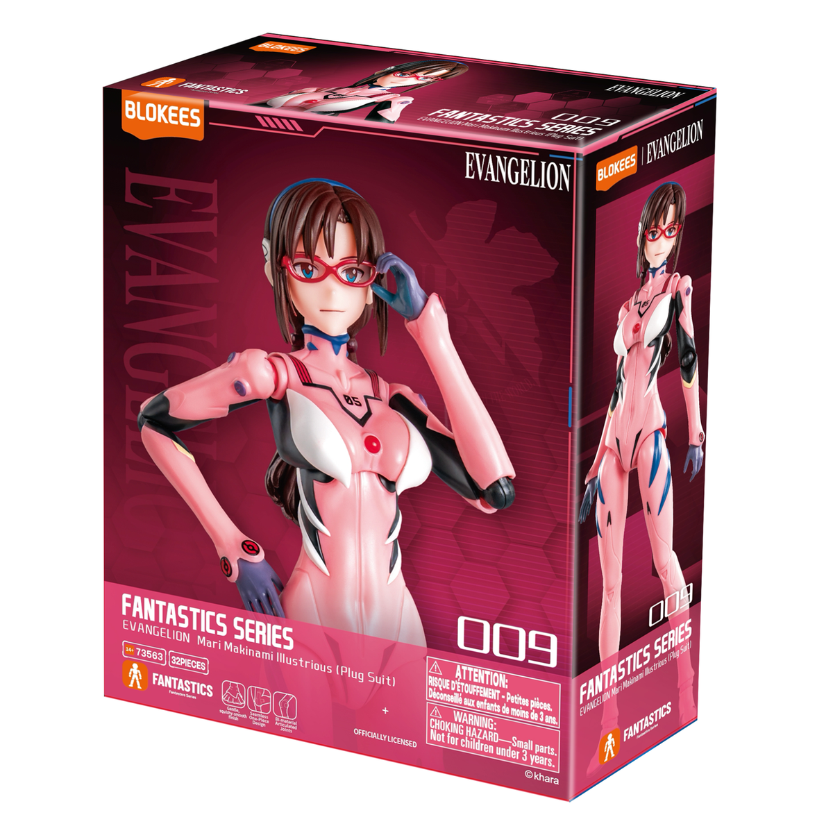 Blokees Evangelion Fantastics Series Mara Makinami Illustrious (Plug Suit)