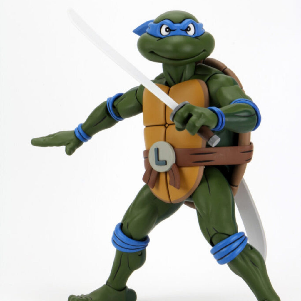 NECA Quarter Scale Teenage Mutant Ninja Turtles Animated Series Leonardo (1:4 Scale)