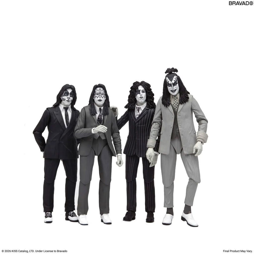 NECA Dressed to Kill Album Cover (4 Pack)