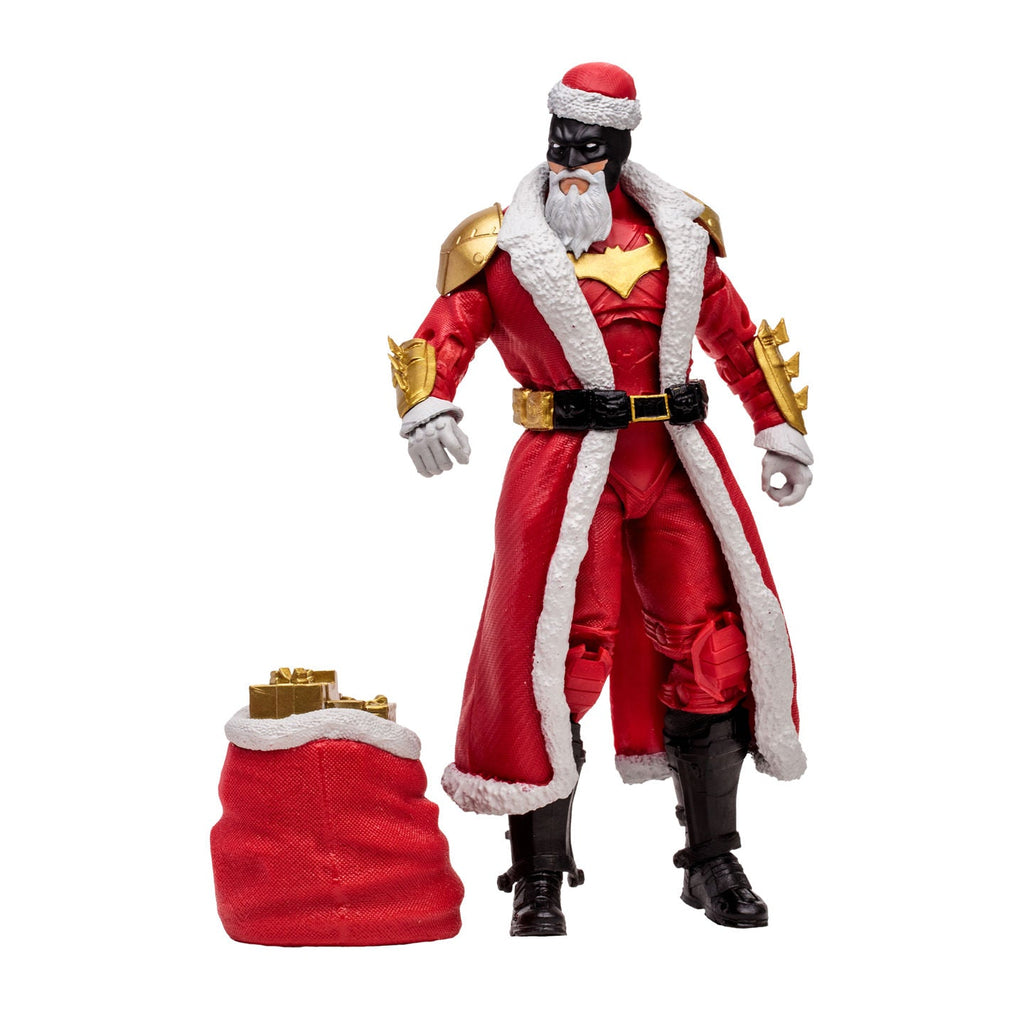 DC Multiverse Mcfarlane Vault Collection Wave 3 Batman Red Santa Suit
