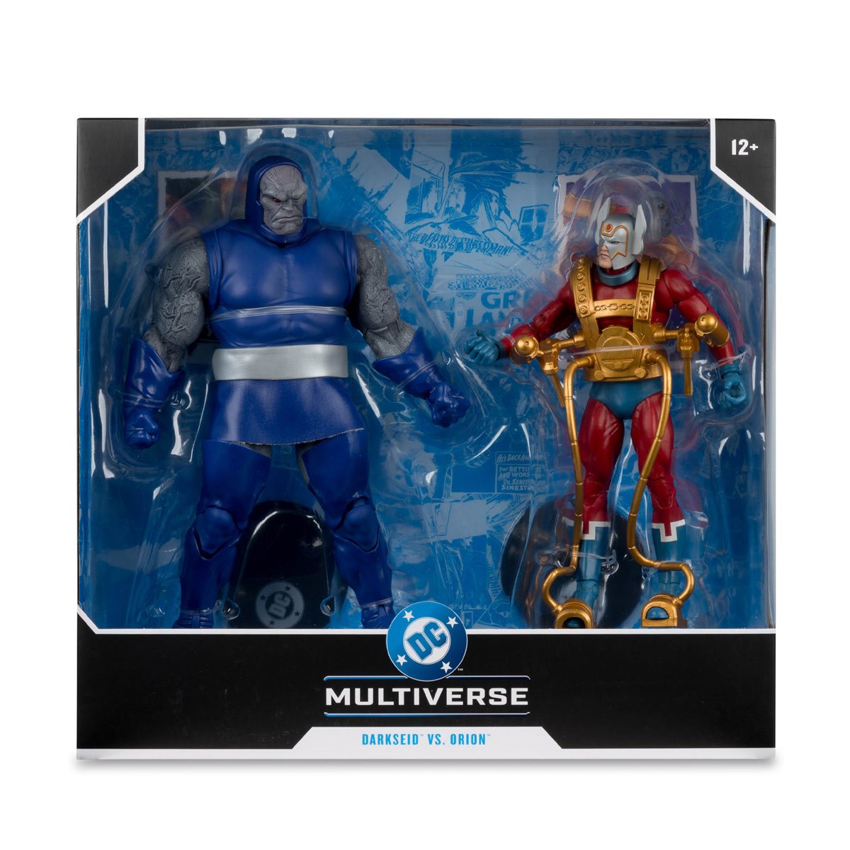 DC Multiverse Darkseid Megafig vs. Orion 2-Pack