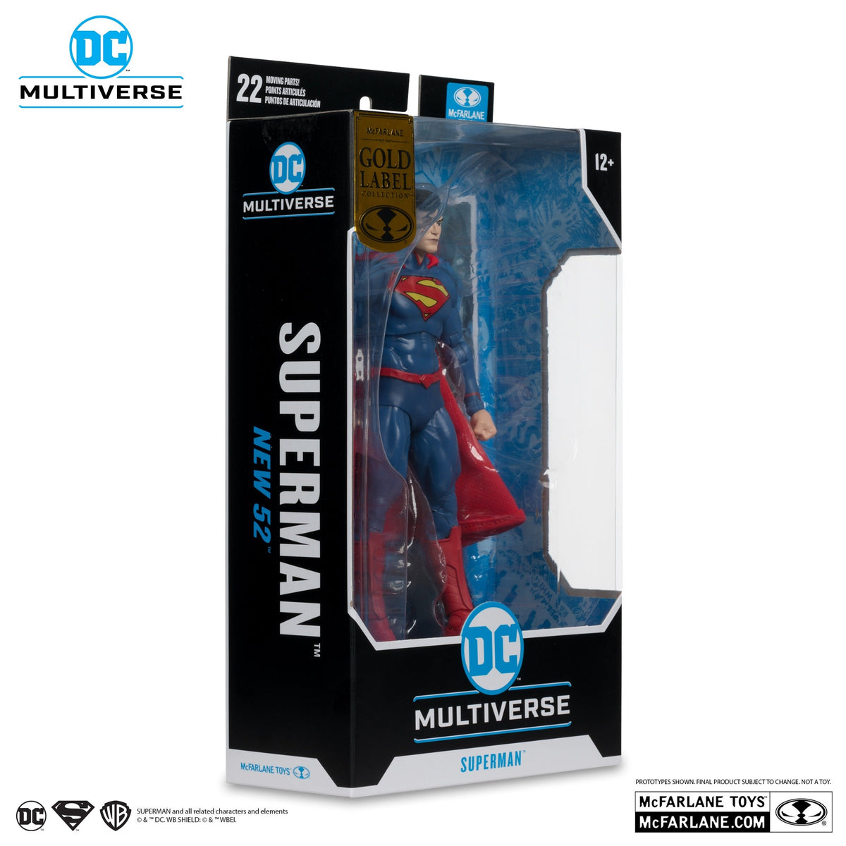 DC Multiverse Exclusive Gold Label Superman (New 52)