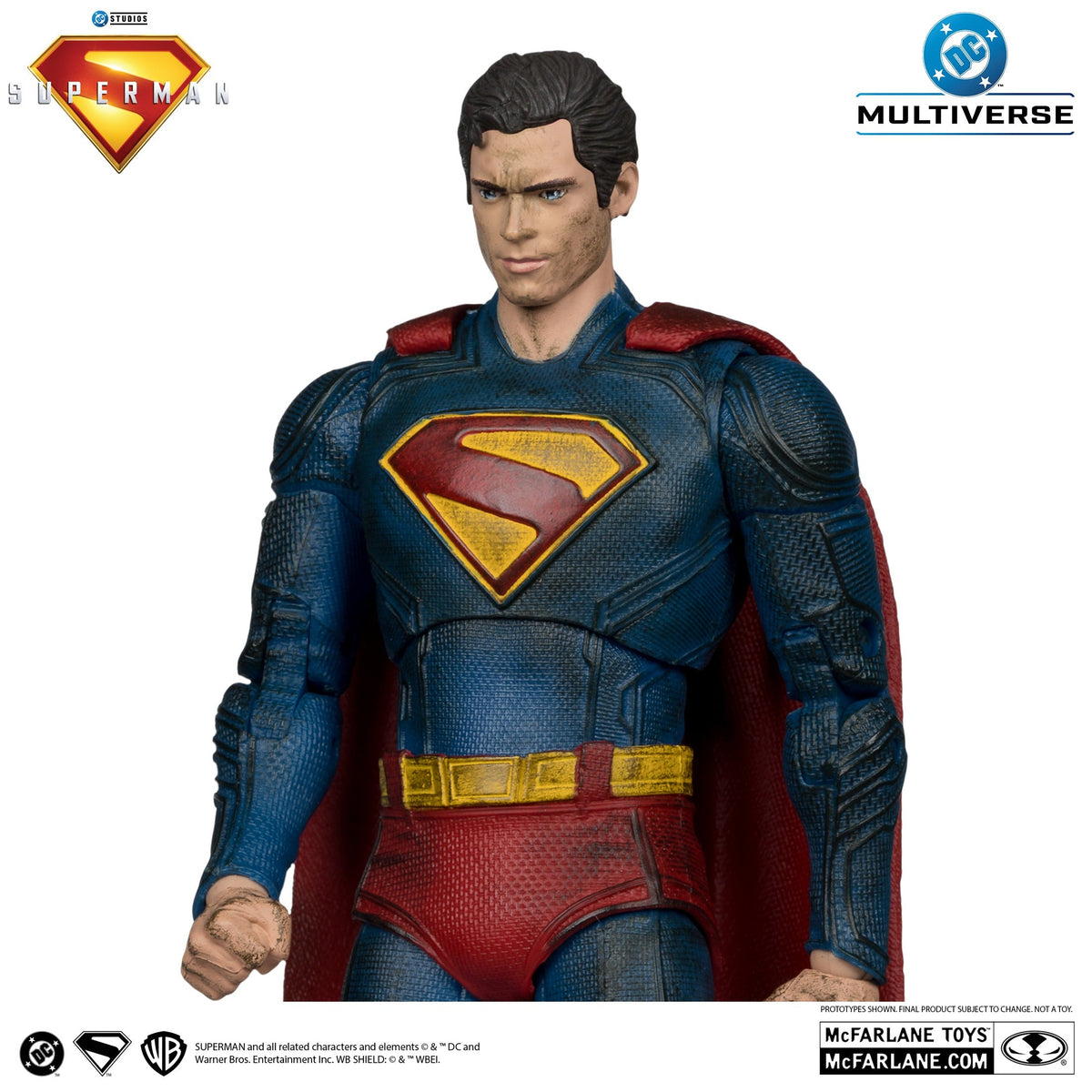 DC Multiverse Gold Label Superman Battle Damage Superman Movie (2025)