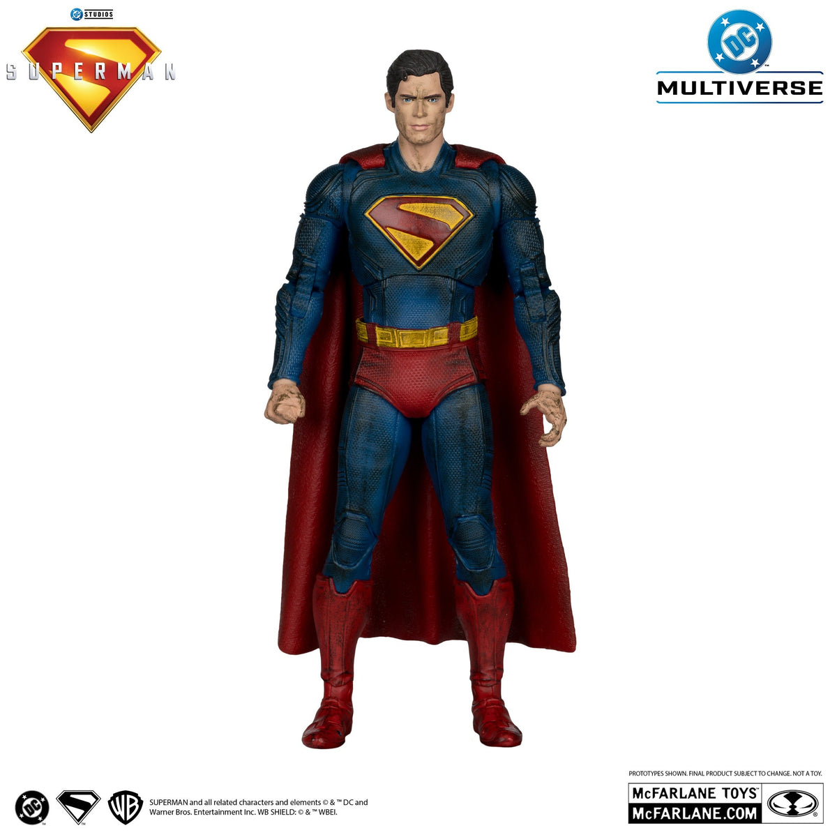DC Multiverse Gold Label Superman Battle Damage Superman Movie (2025)