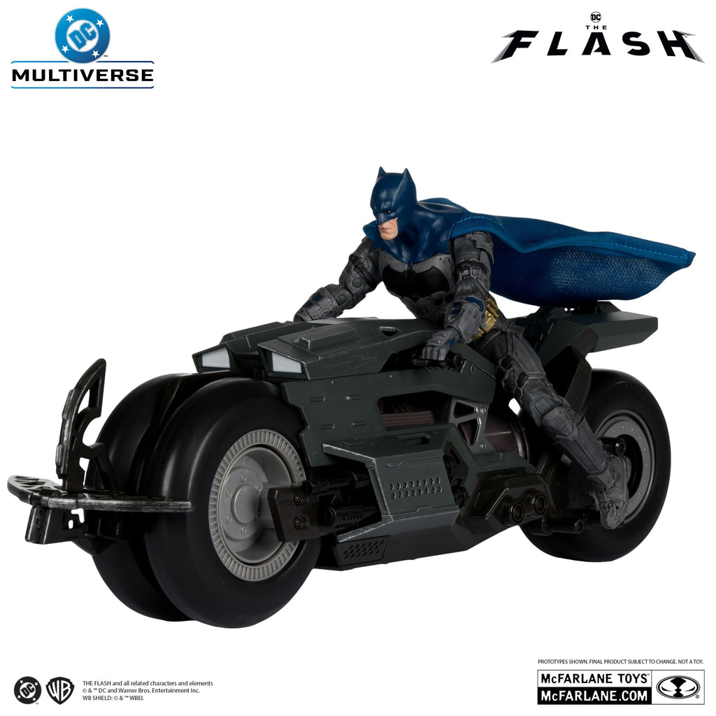 DC Multiverse Batman with Batcycle (The Flash)