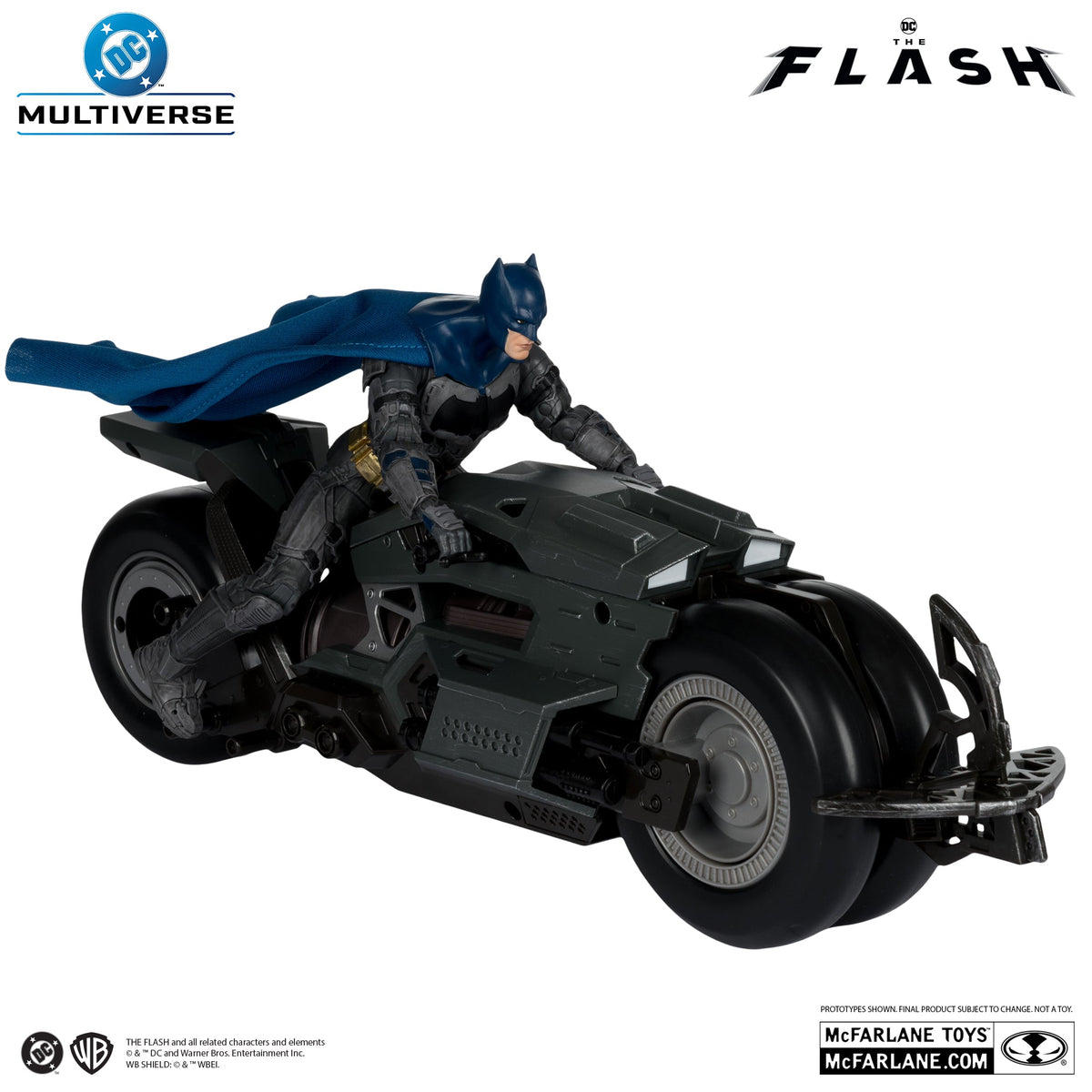 DC Multiverse Batman with Batcycle (The Flash)