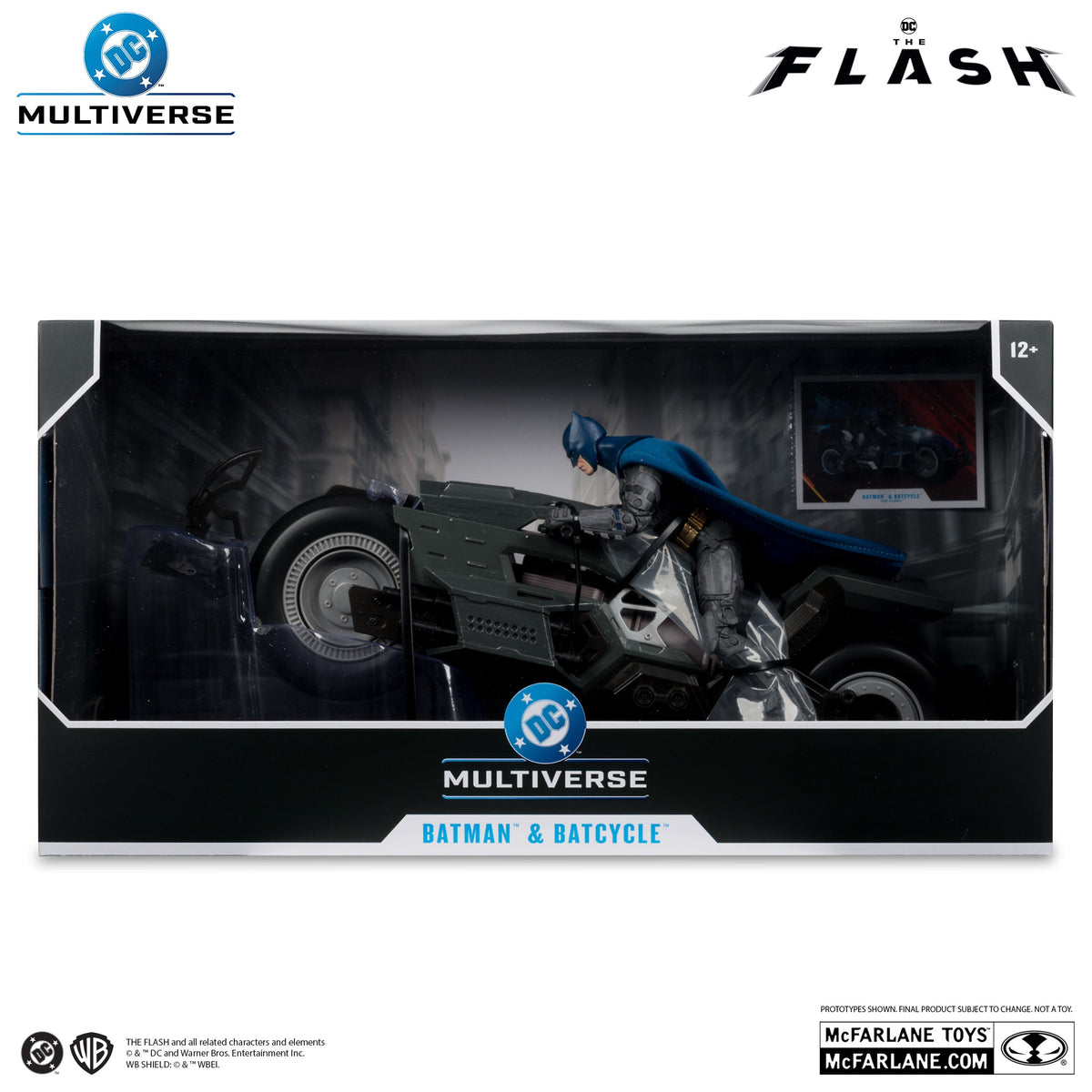 DC Multiverse Batman with Batcycle (The Flash)