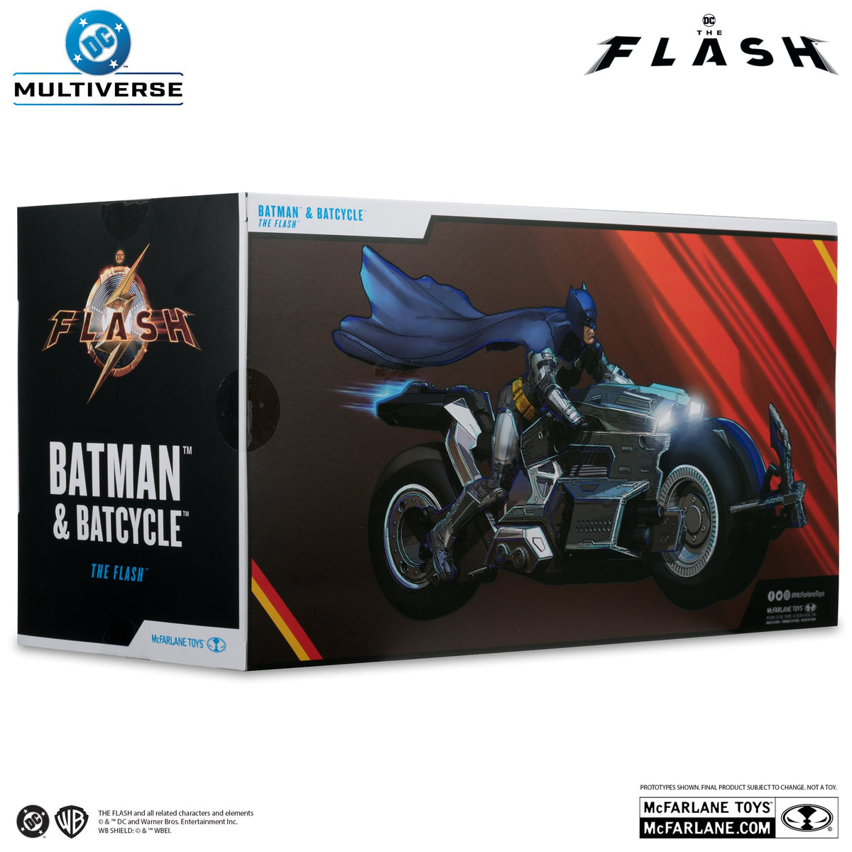 DC Multiverse Batman with Batcycle (The Flash)