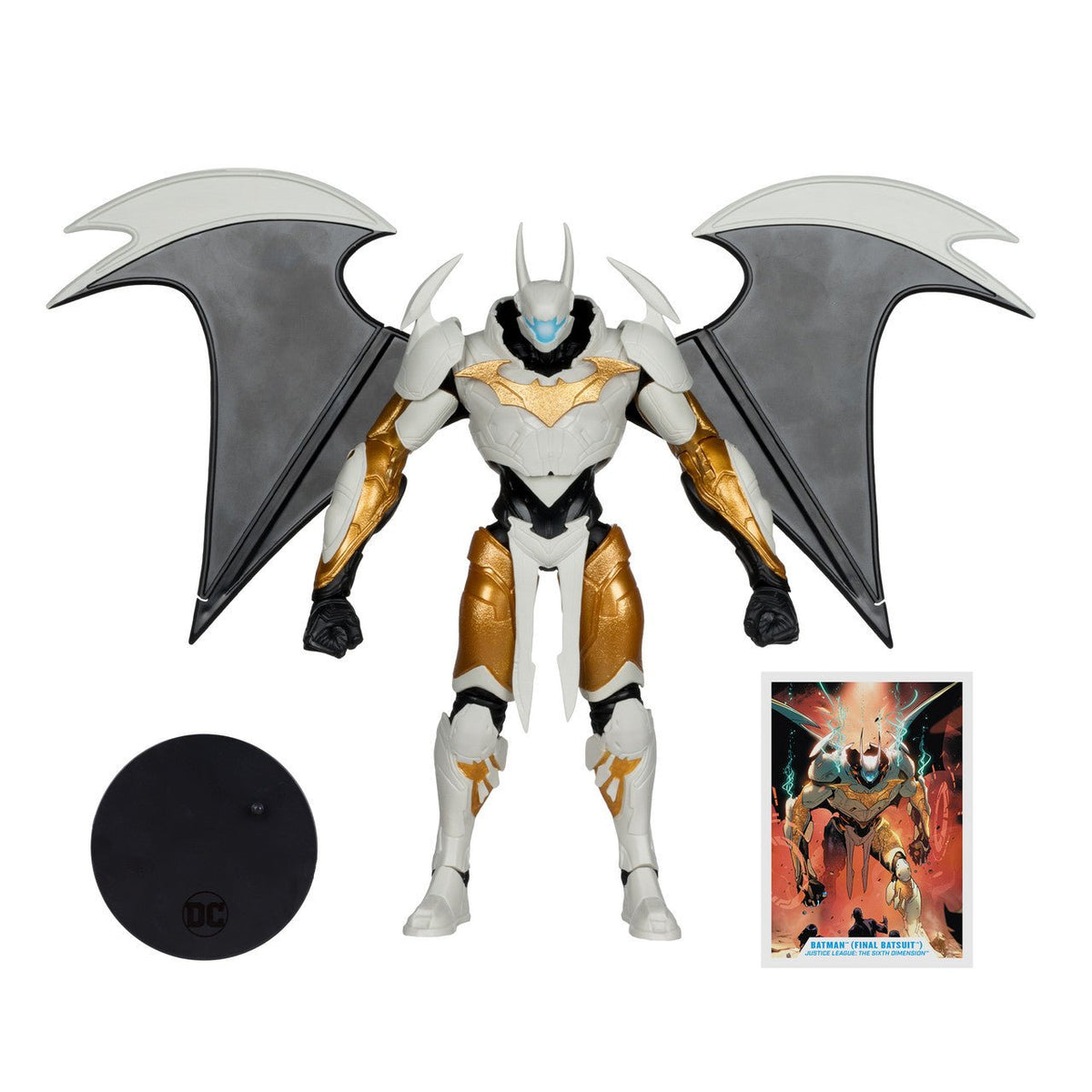 DC Multiverse Justice League: The Sixth Dimenson Batman Final Batsuit MegaFig