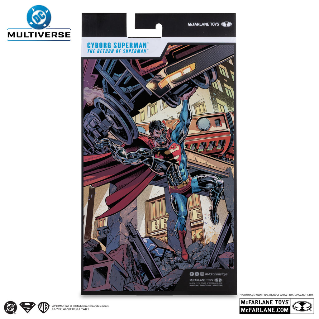 DC Multiverse Vault Collection Wave 2 Cyborg Superman