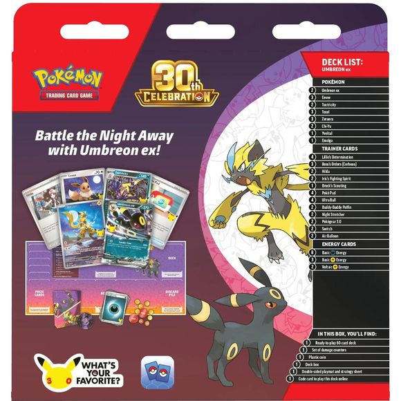 (PREORDER OCTOBER 2026) Pokemon TCG 30th Celebration 30C Battle Deck (1 Random)
