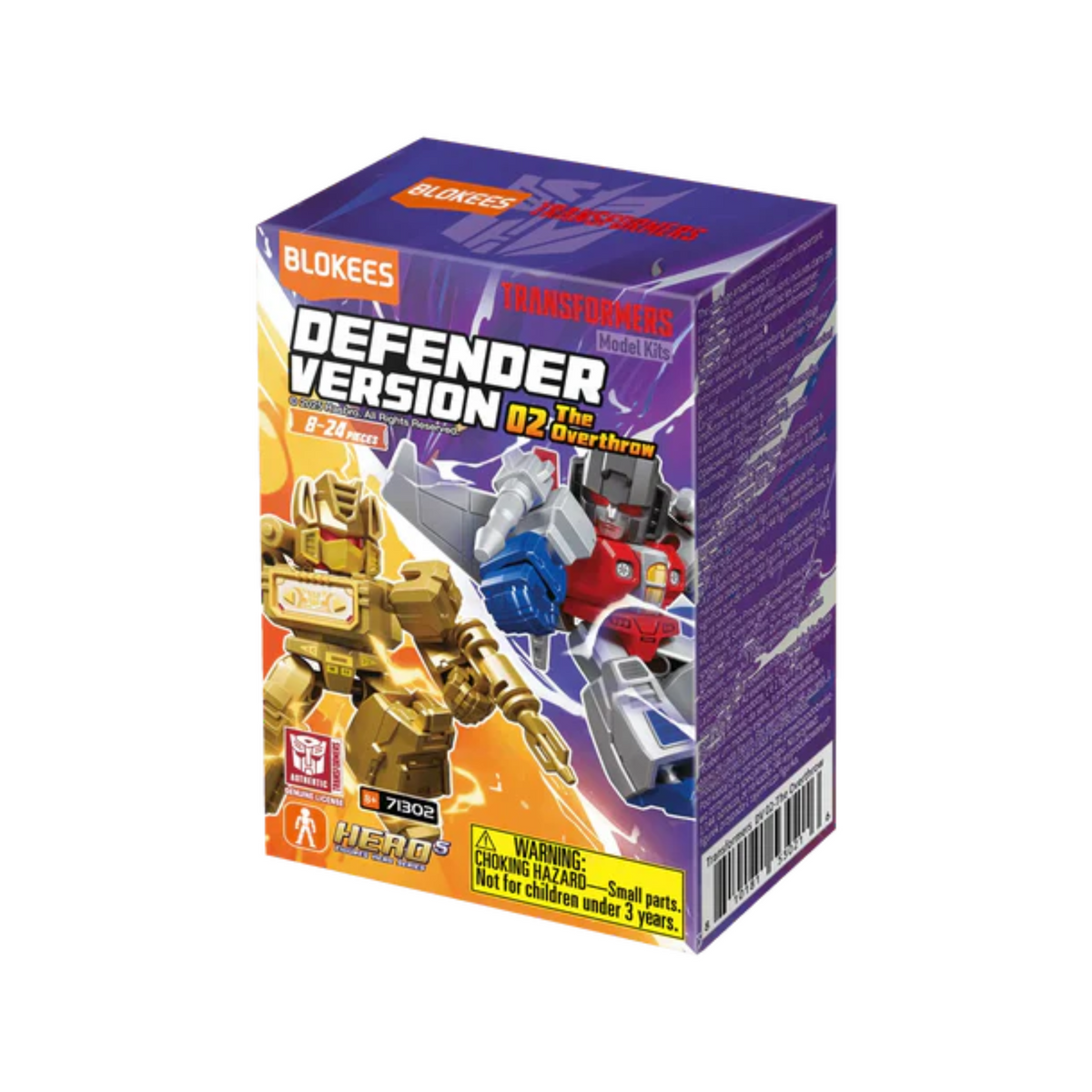 Blokees Transformers Defender 02: The Overflow (Box of 12 Individually Boxed)