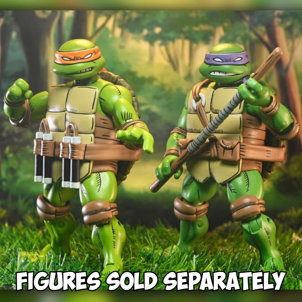 NECA Teenage Mutant Ninja Turtles X Usagi Yojimbo Ultimate Michelangelo