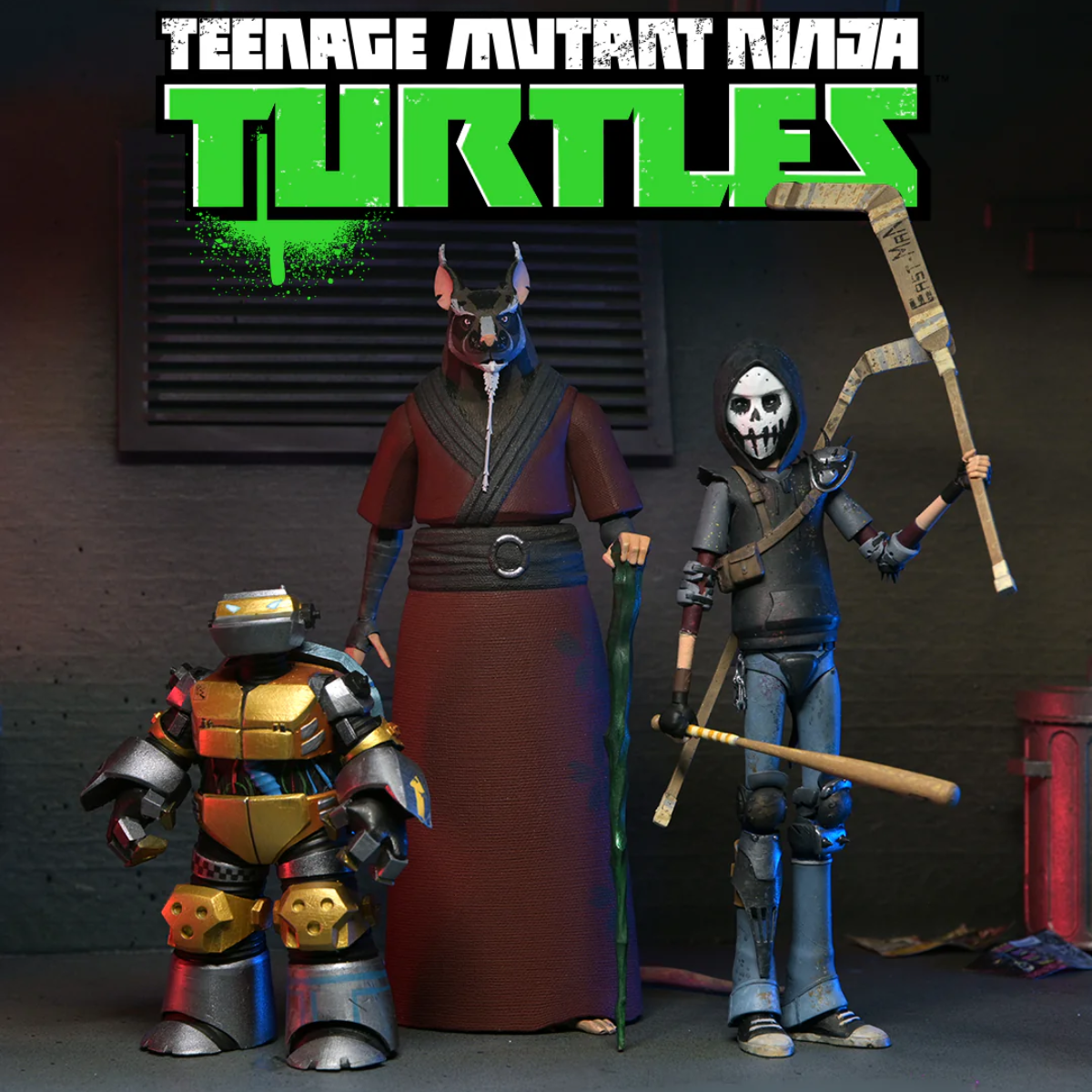 NECA Teenage Mutant Ninja Turtles 2012 Cartoon Collection Wave 2 SET OF 3