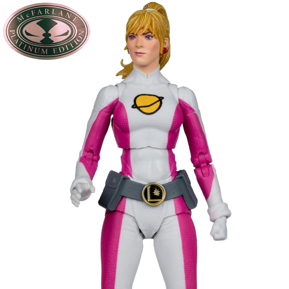 DC Multiverse Red Platinum Saturn Girl