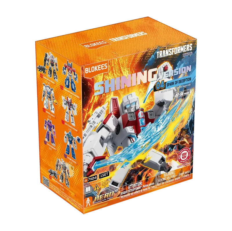 Blokees Transformers Shining Version 04 Spark of Deception (Box of 6 Individually Boxed)