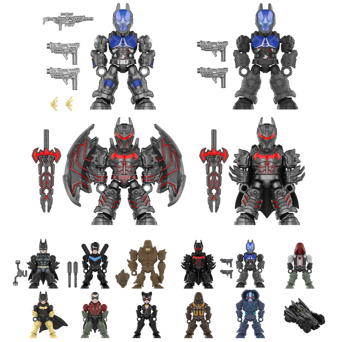 Blokees DC Defender Version 03: Arkham Chaos Prologue (Box Of 12 Individually Boxed)