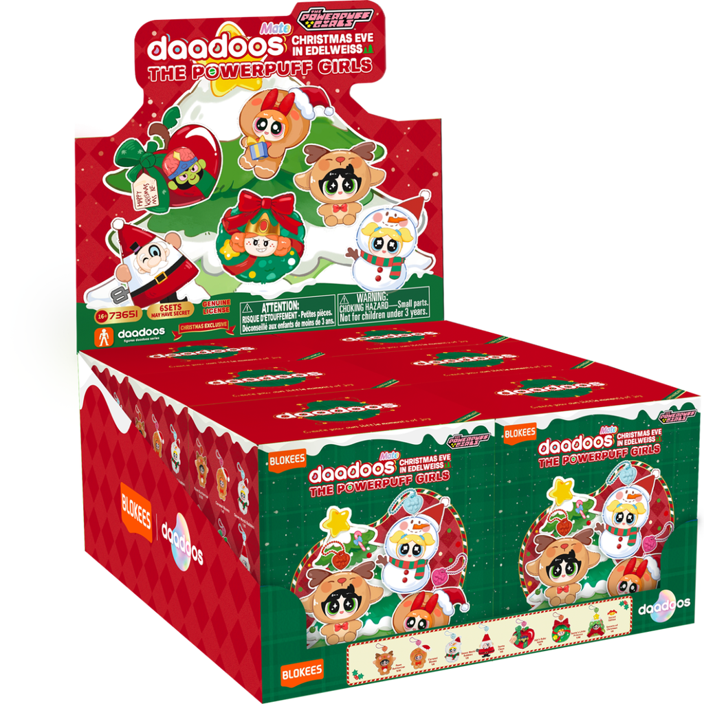 Blokees Powerpuff Girls Mate Series 01 Christmas Eve in Edelweiss (Box of 6 Individually Boxed)