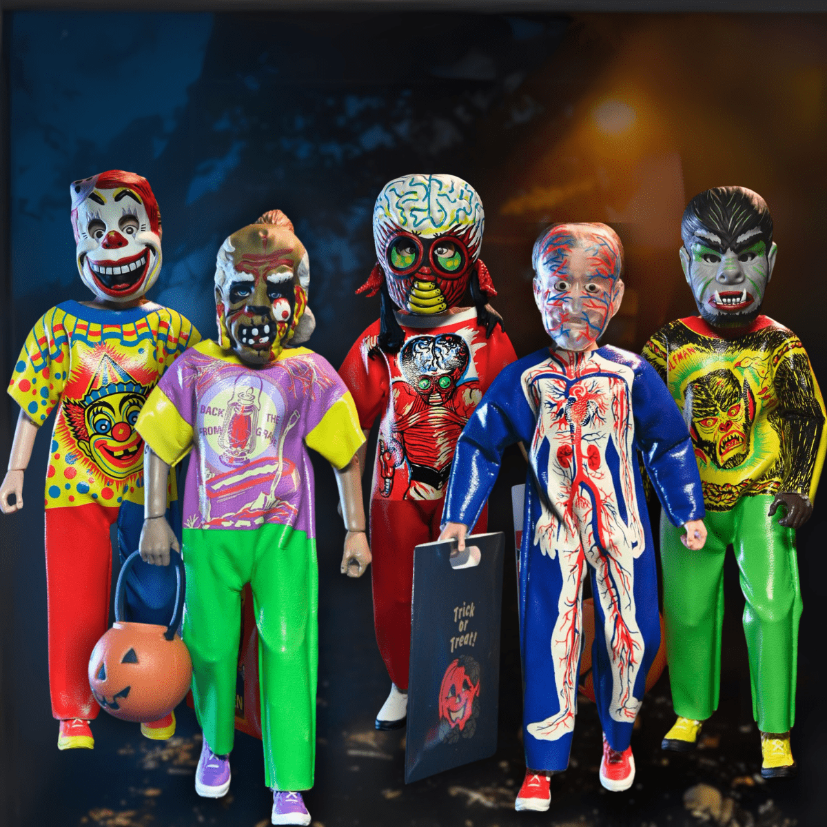 NECA Ben Cooper Costumes Series 6 Set of 5 (6" Clothed Figures)