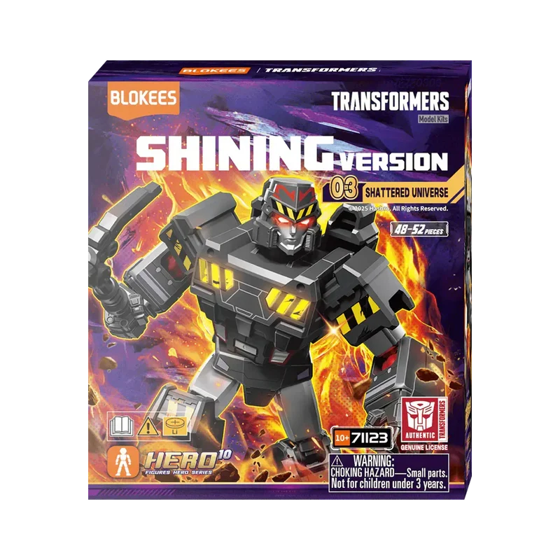Blokees Transformers Shining Version 03 Shattered Universe (Box of 6 Individually Boxed)