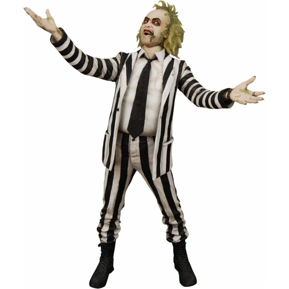NECA Quarter Scale 1988 Striped Suit Beetlejuice (1:4 Scale)