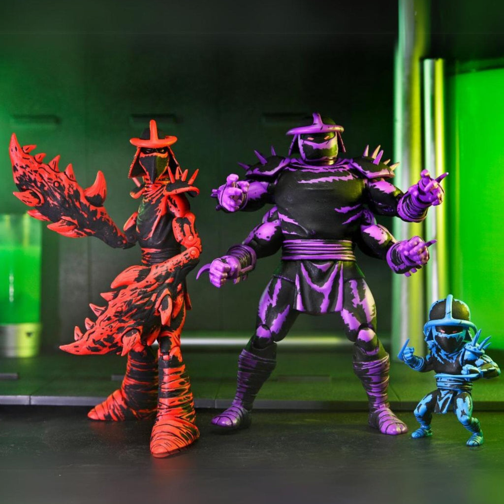 NECA Teenage Mutant Ninja Turtles Mirage Shredder Clones 3-Pack