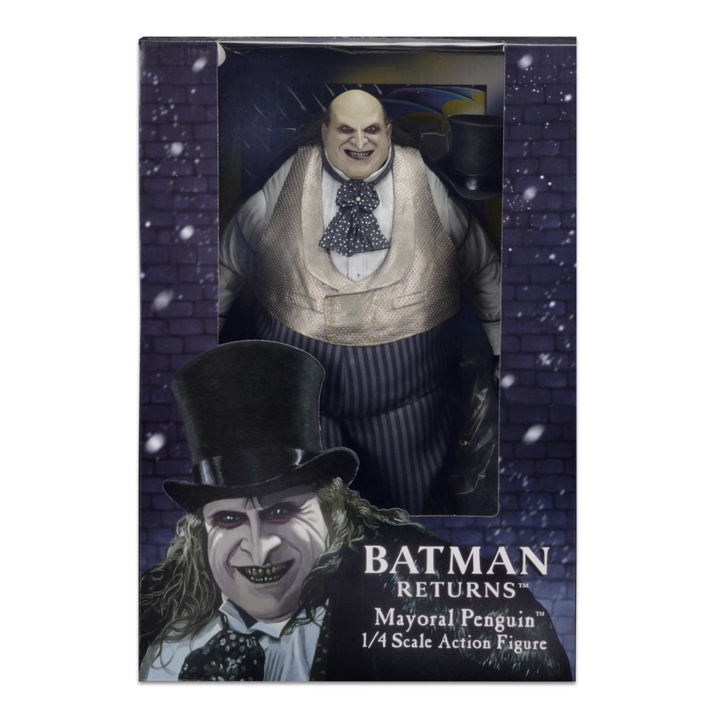 NECA Quarter Scale Batman Returns Danny Devito Mayoral Penguin (1:4 Scale)