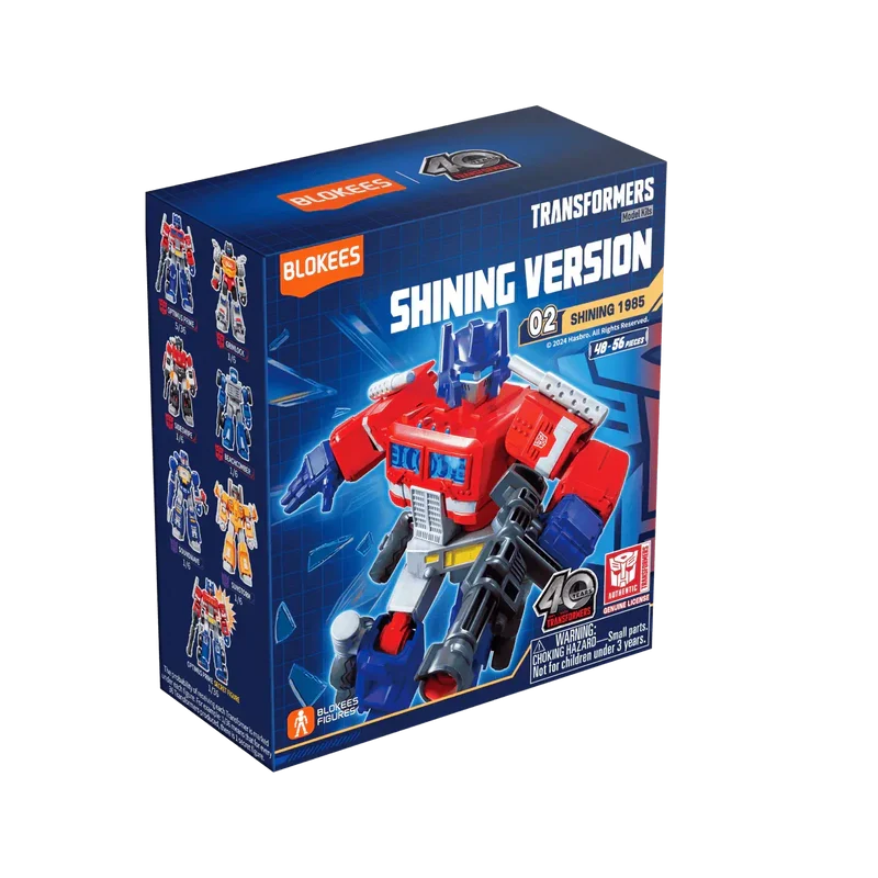 Blokees Transformers Shining Version 02 Shining 1985 (Box of 6 Individually Boxed)