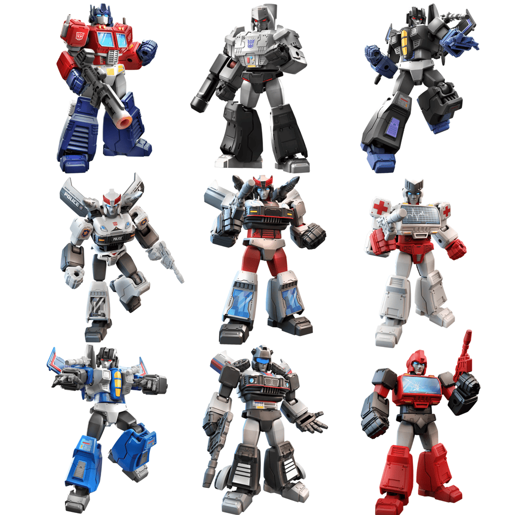 Blokees Transformers Galaxy 01: Roll Out Complete Set (Box of 9 Individually Boxed)