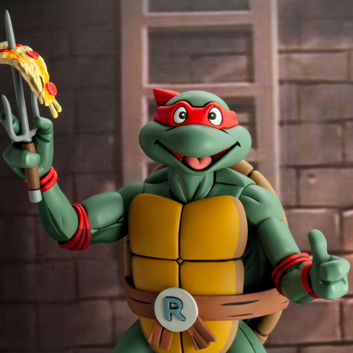 NECA Quarter Scale Teenage Mutant Ninja Turtles Animated Series Raphael (1:4 Scale)