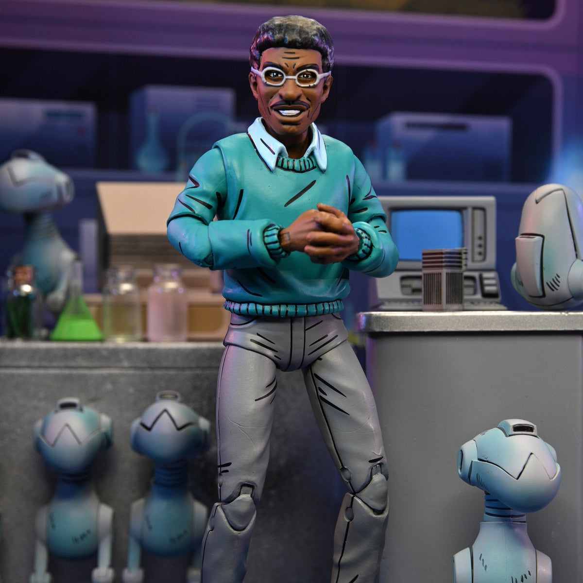 NECA Teenage Mutant Ninja Turtles Mirage Baxter Stockman