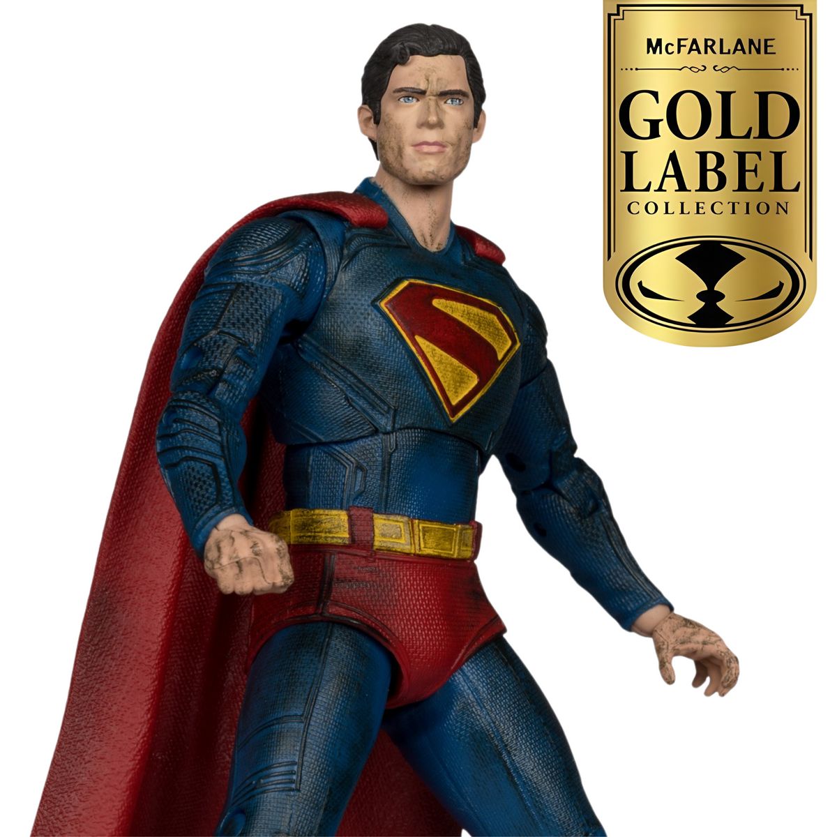 DC Multiverse Gold Label Superman Battle Damage Superman Movie (2025)