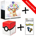 Pokémon TCG: Prismatic Evolutions Elite Trainer Box with Poke Ball Alcove Storage Box & Pack of Ultra Pro Pokemon Sleeves (65 Count)