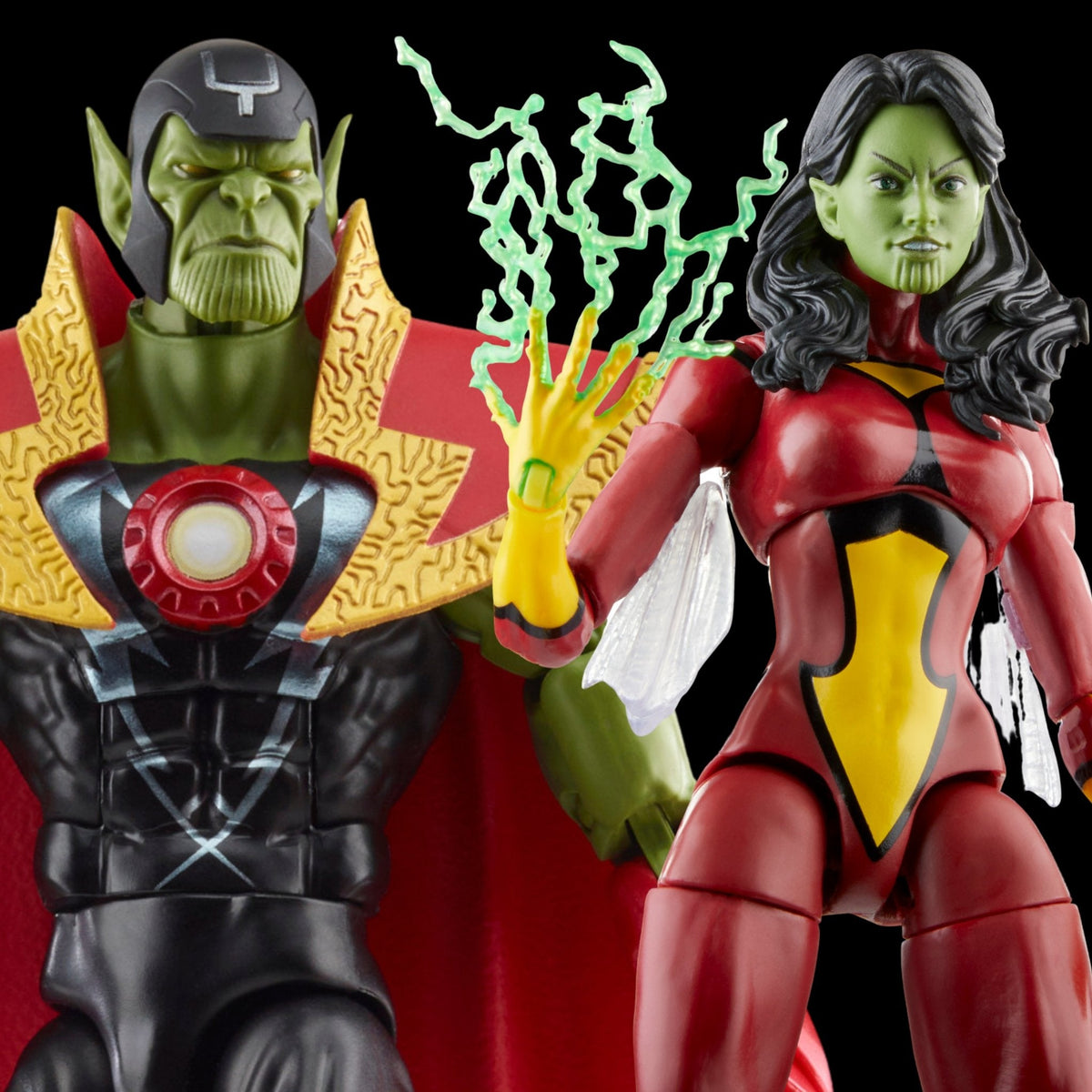 Marvel Legends Skrull Queen and Super-Skrull 2-Pack
