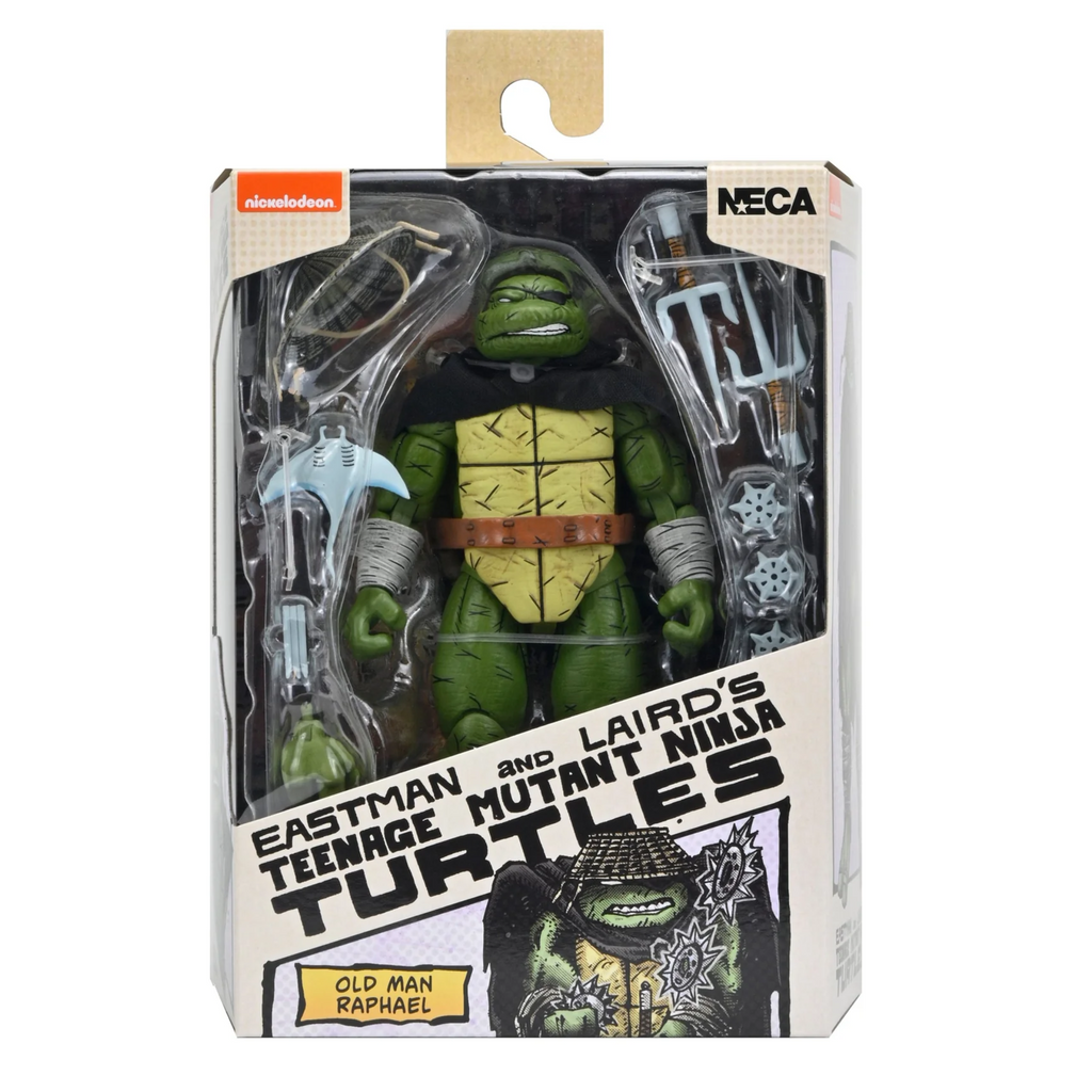 NECA Teenage Mutant Ninja Turtles Mirage Ultimate Old Man Raphael