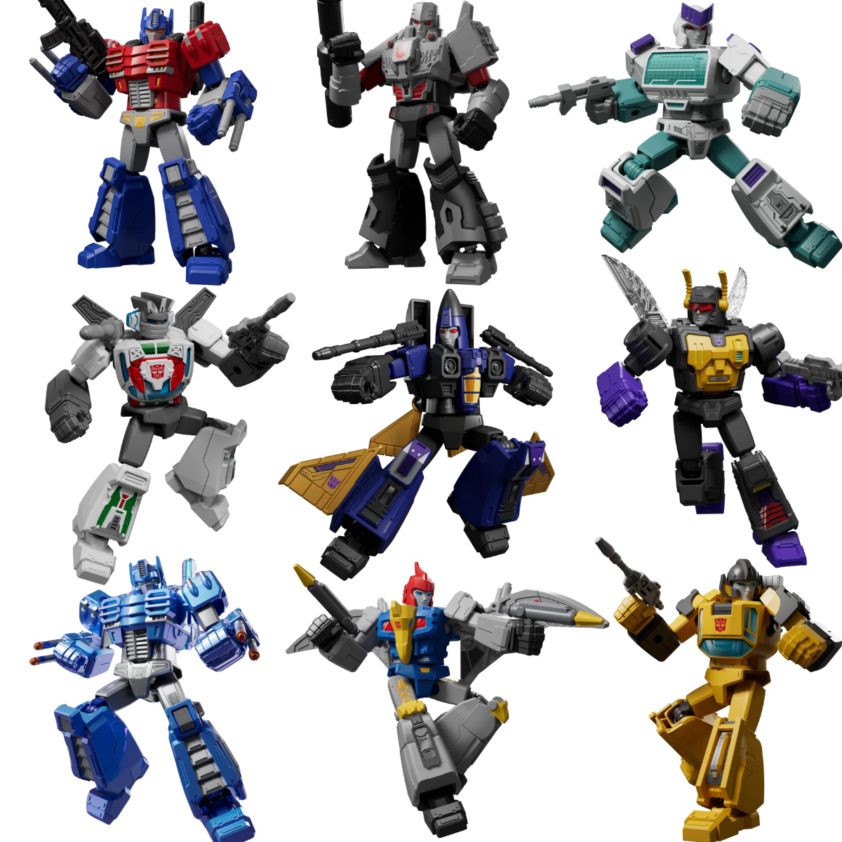 Blokees Transformers Galaxy 06: Parallel Universe Complete Set (Box of 9 Individually Boxed)