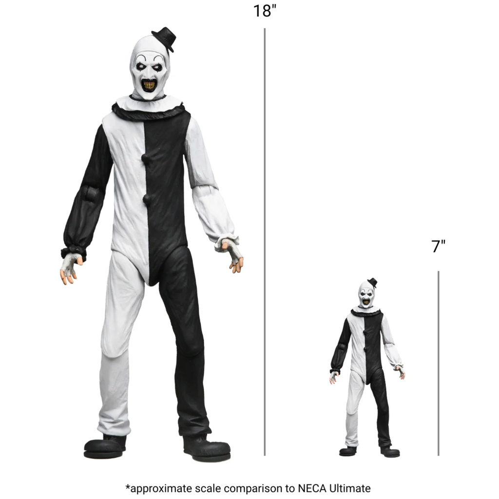 NECA Quarter Scale Terrifier Art the Clown