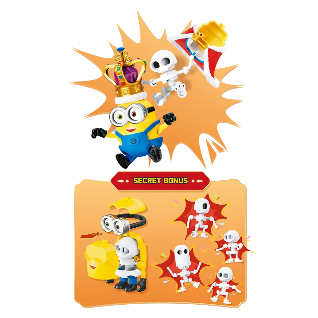 Blokees Minions Mokoo Series 01: N-Disguise (Box of 6 Individually Boxed)