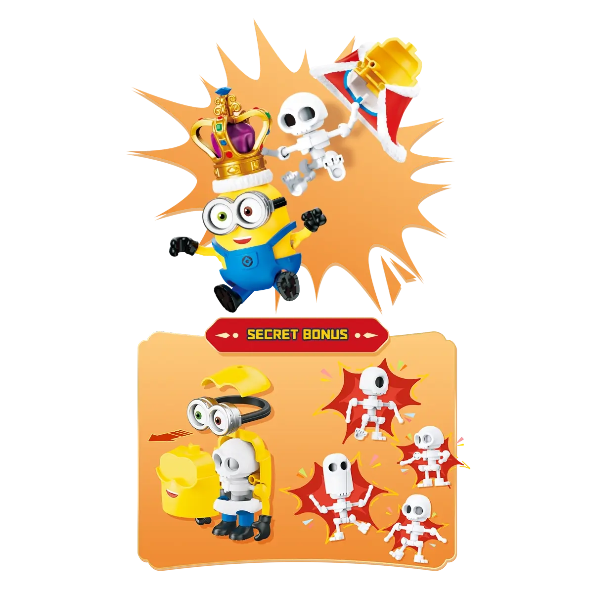 Blokees Minions Mokoo Series 01: N-Disguise (Box of 6 Individually Boxed)
