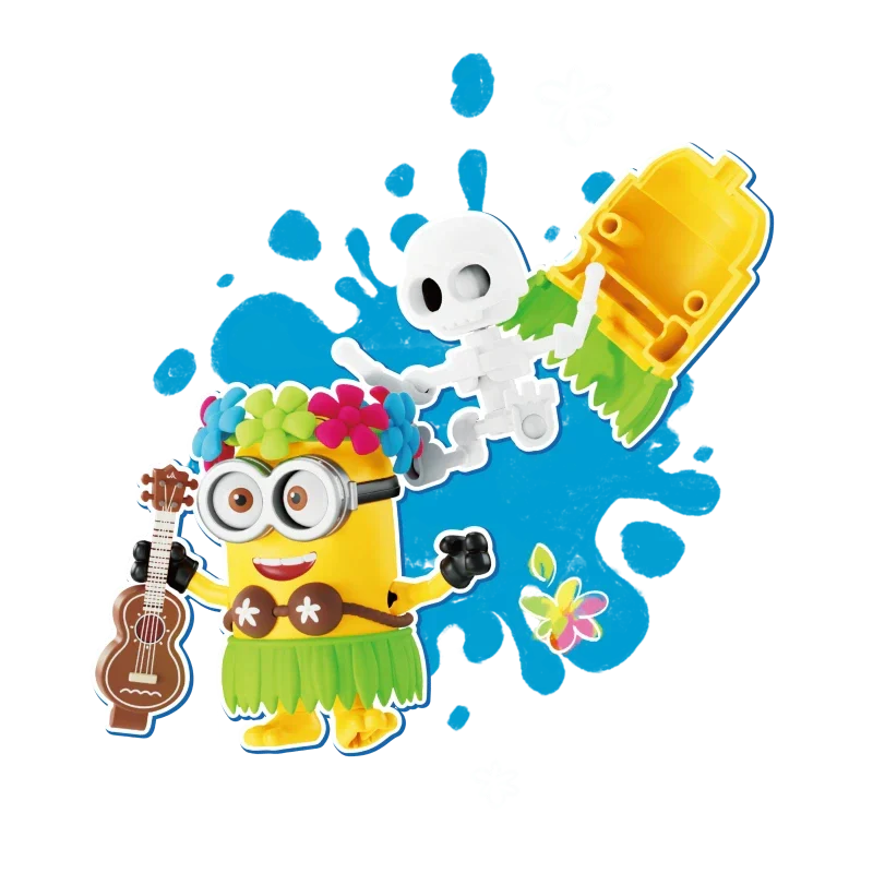 Blokees Minions Mokoo Series 02: Summer Bello (Box of 6 Individually Boxed)