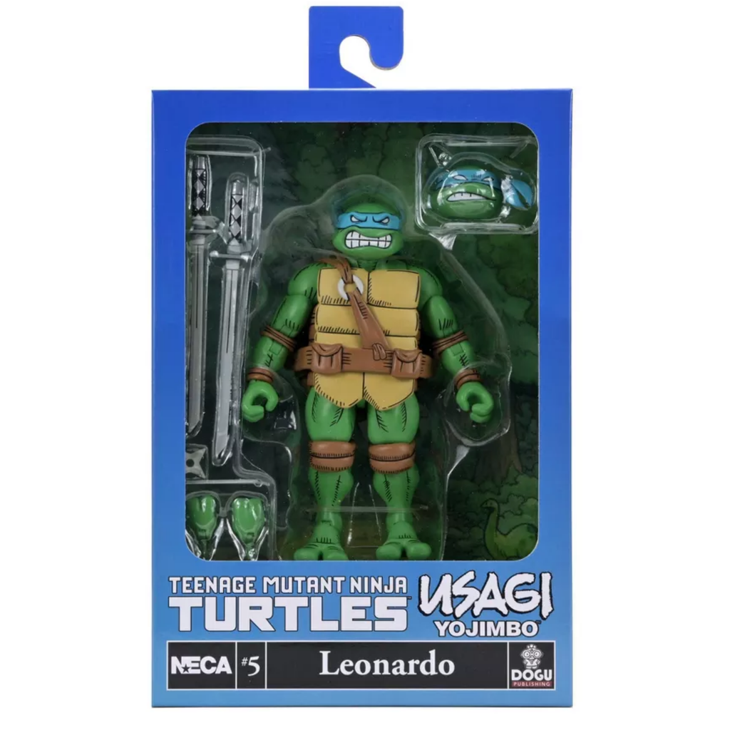 NECA Teenage Mutant Ninja Turtles X Usagi Yojimbo Ultimate Leonardo